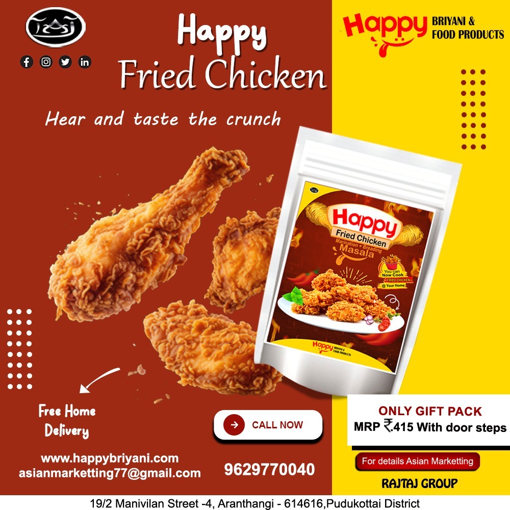 Happy Fried Chicken Masala