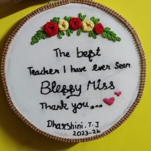 Embroidery Hoop Design