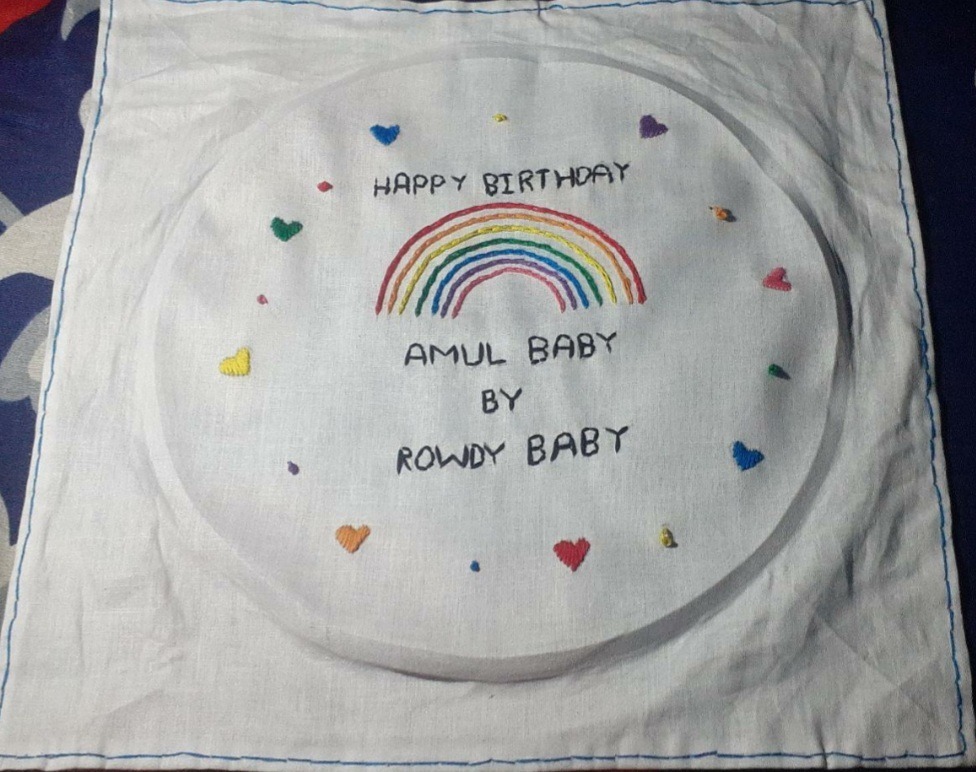 Customized Baby Embroidery Hoop